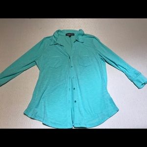 Juniors button up shirt